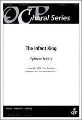 The Infant King SATB choral sheet music cover